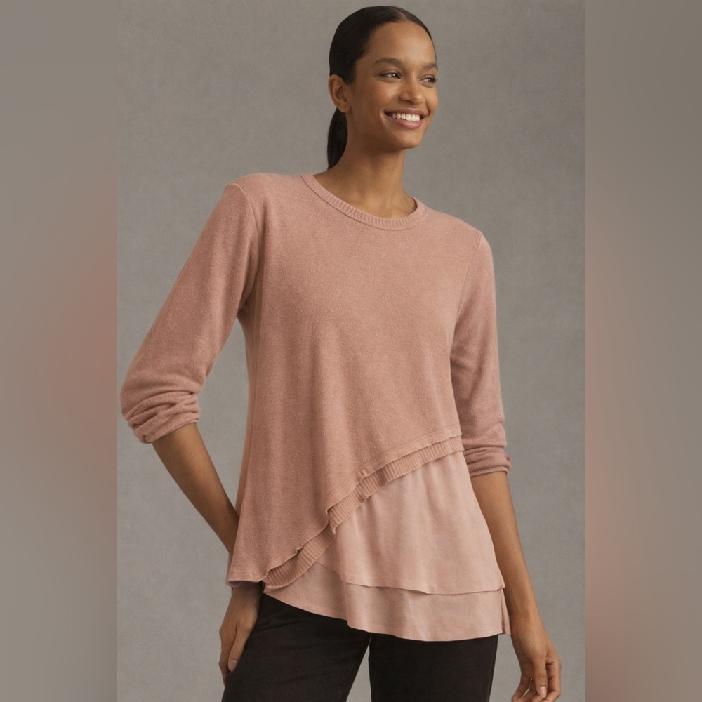 🌟3 for $30🌟 | Saturday Sunday | Anthropologie | Asymmetric | Blush | XS 🕗